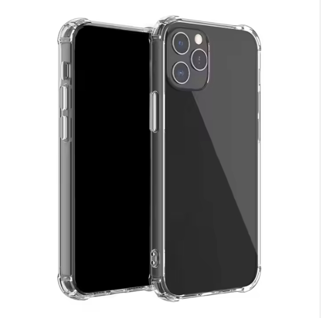 Hot Selling Wholesale Transparent Clear Soft TPU Shockproof Phone Case