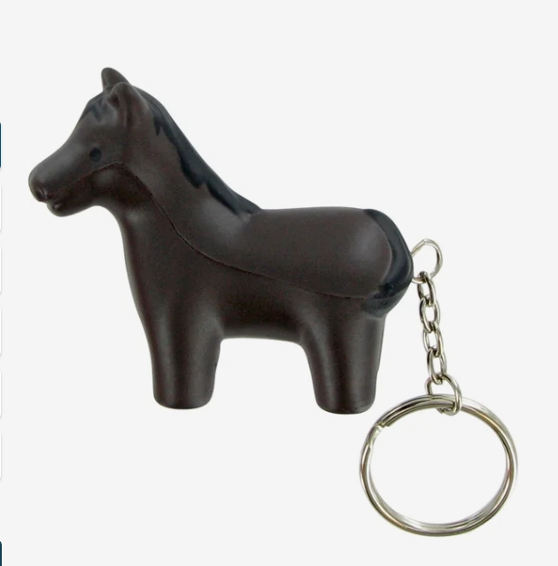 Pony Stress Ball Keychain