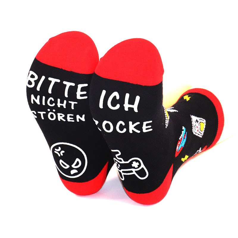 Best Dad Mom Letter Socks Women Men Novelty Funny Cotton Crew Socks Gift